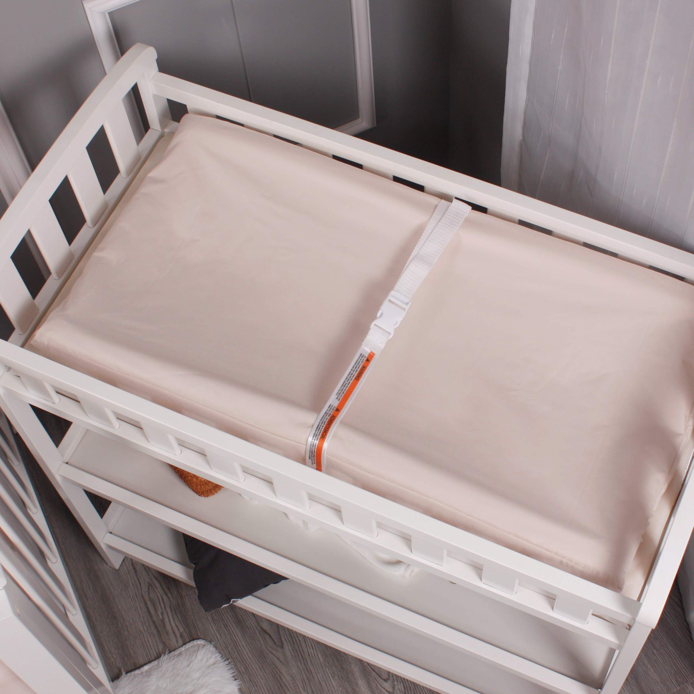 2 Pack Waterproof Changing Pad Cover - Soft Microfiber Diaper Changing Table Sheets for Baby Boys & Girls (Fits 32