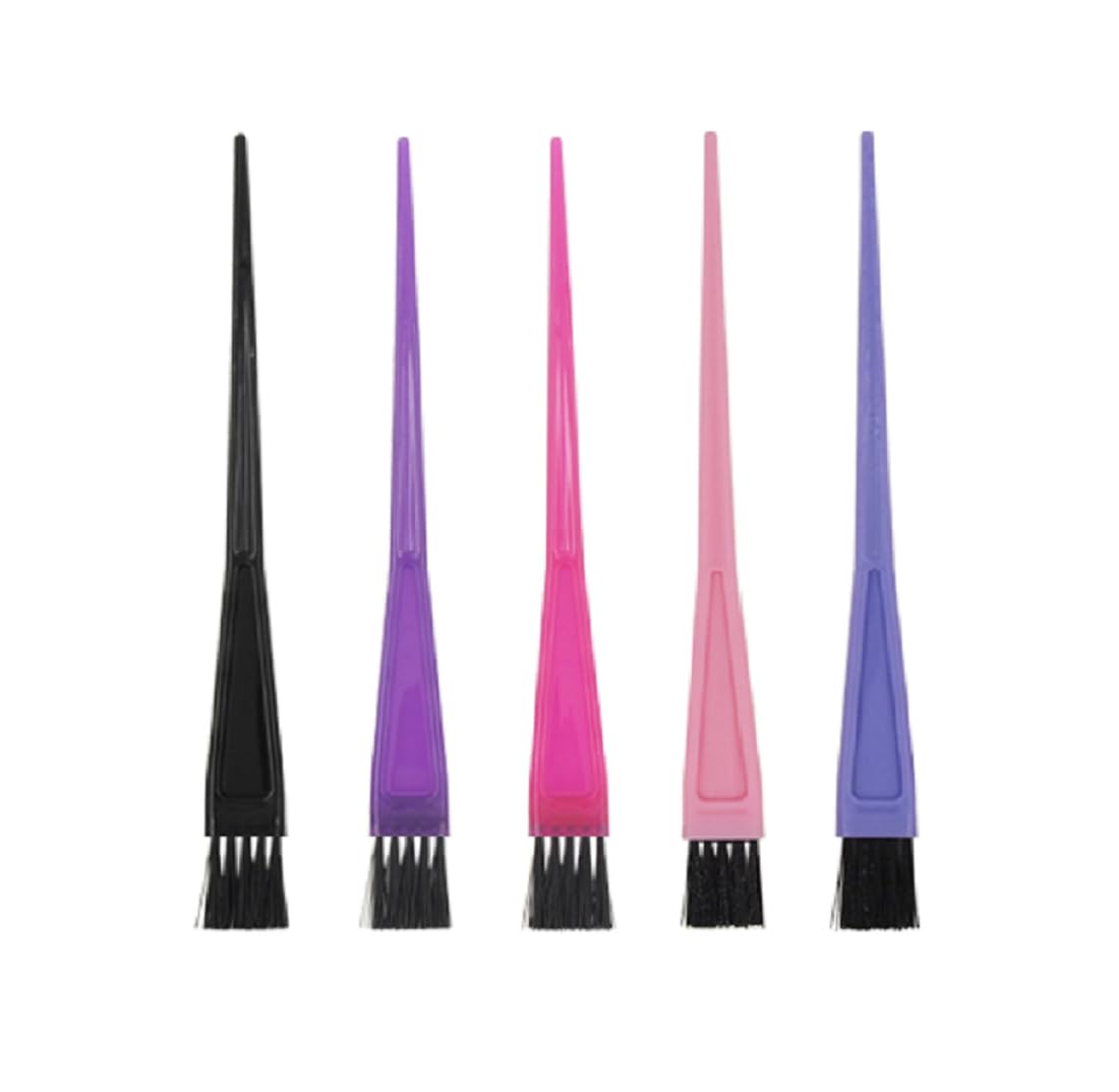 Professional Hair Dye Brush Set (5pc) - Perfect for Home & Salon Hair Coloring