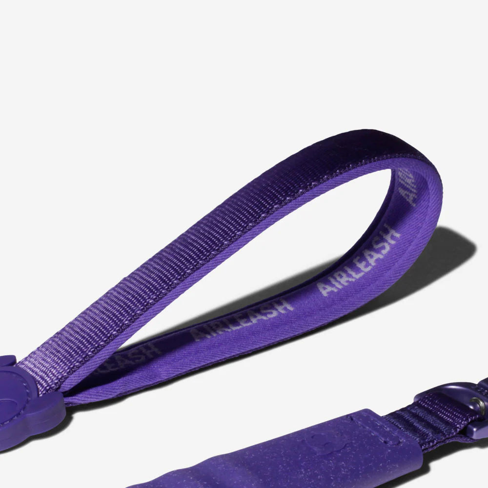 Violet Dog Leash - Adjustable & Durable Airleash by Zee.Dog for Small, Medium & Large Dogs - Perfect for Walking, Running & Outdoor Adventures