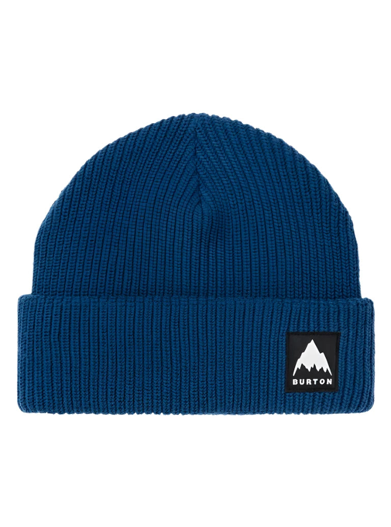 Burton Recycled VT Beanie 2025 - Eco-Friendly Winter Hat for Men & Women - Warm Fleece Lined Skull Cap for Skiing, Snowboarding & Outdoor Activities