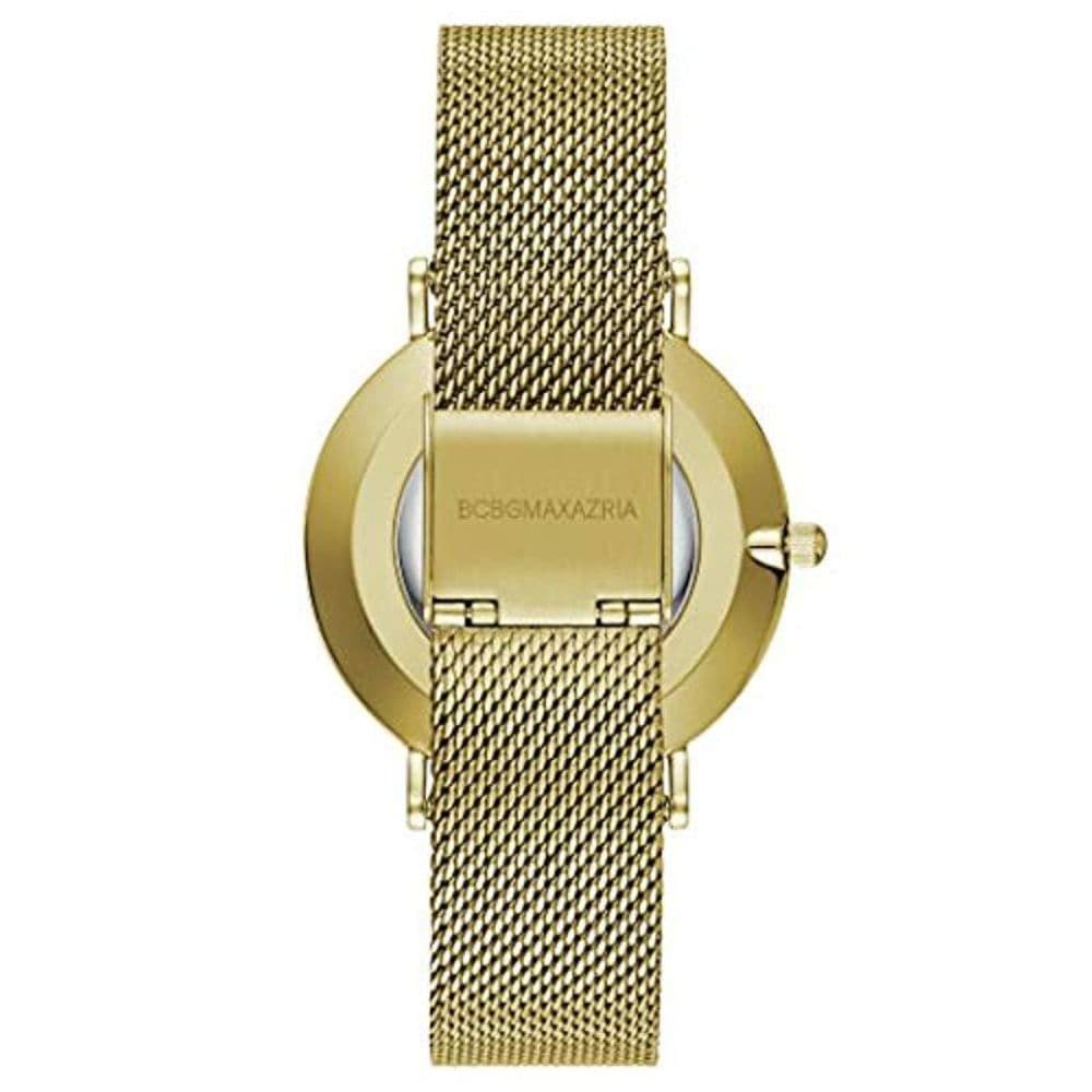 BCBGMAXAZRIA BG50696003 Women's Luxury Watch - Elegant Stainless Steel Bracelet, Crystal Accents - Perfect for Office, Party & Special Occasions