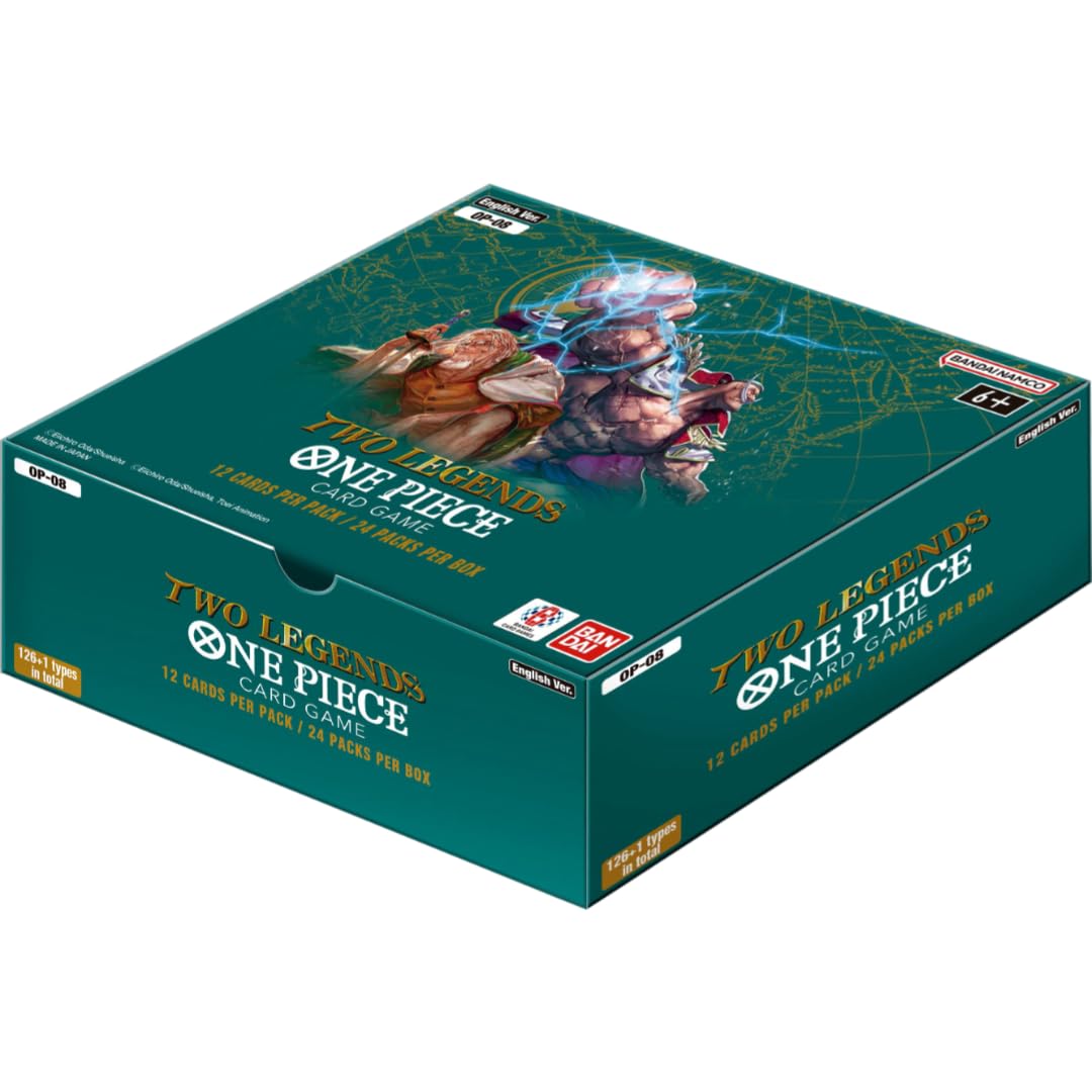 Two Legends Booster OP-08 - One Piece Trading Card Game (English Edition) - Collectible Cards for Anime Fans & TCG Players