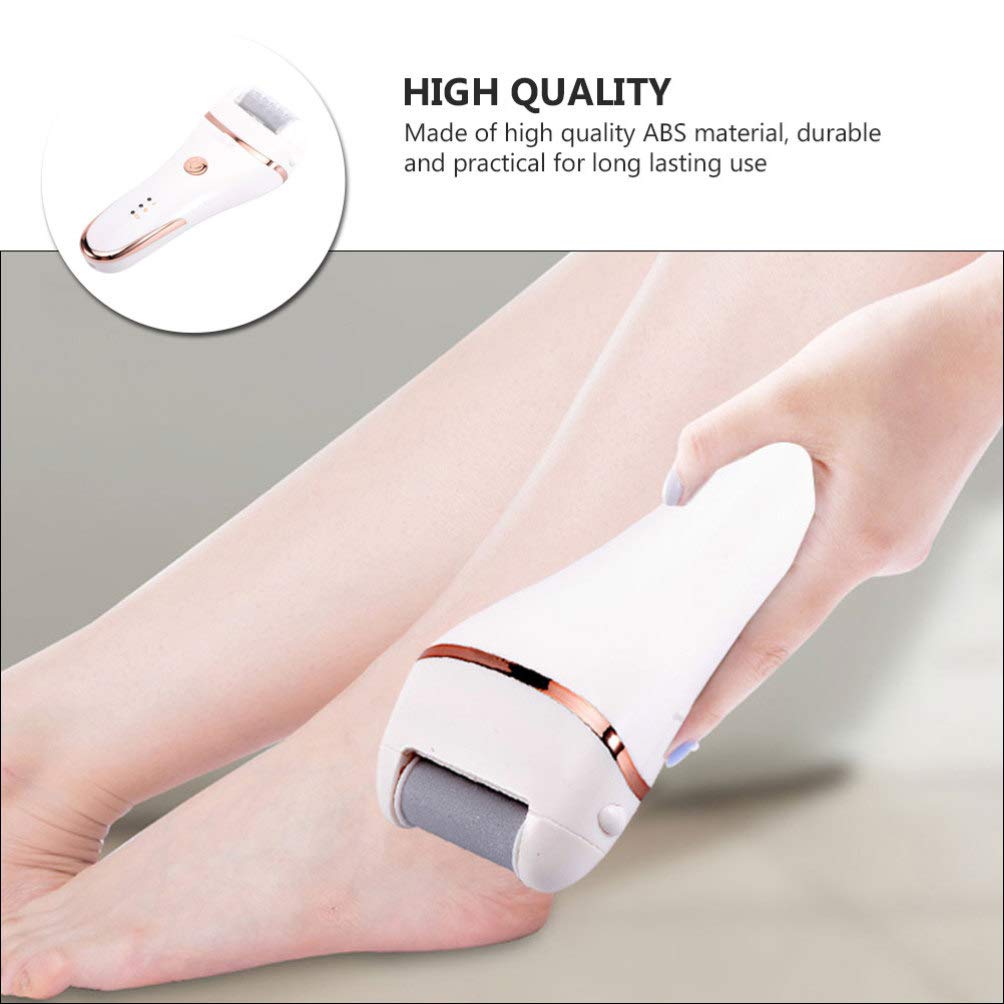 Beaupretty Electric Callus Remover - Rechargeable Foot File for Dead Skin & Hard Skin Removal - Pedicure Tool for Smooth & Soft Feet - Perfect for Home Spa, Pedicure & Foot Care Routine