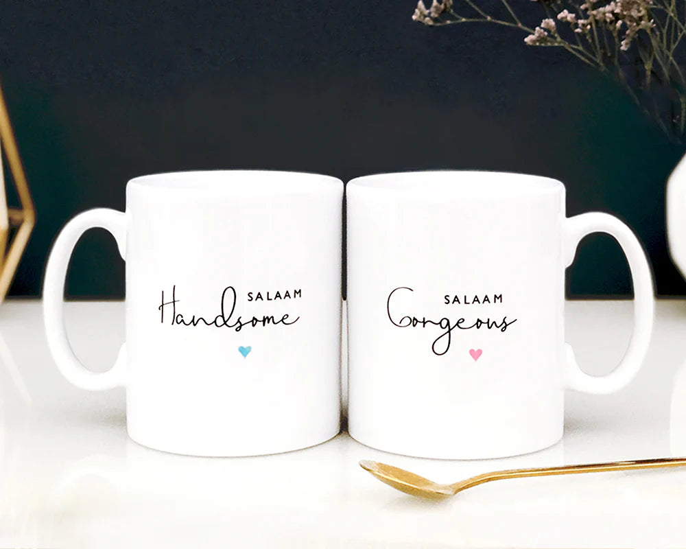 Stylish Ceramic Mug Set - 