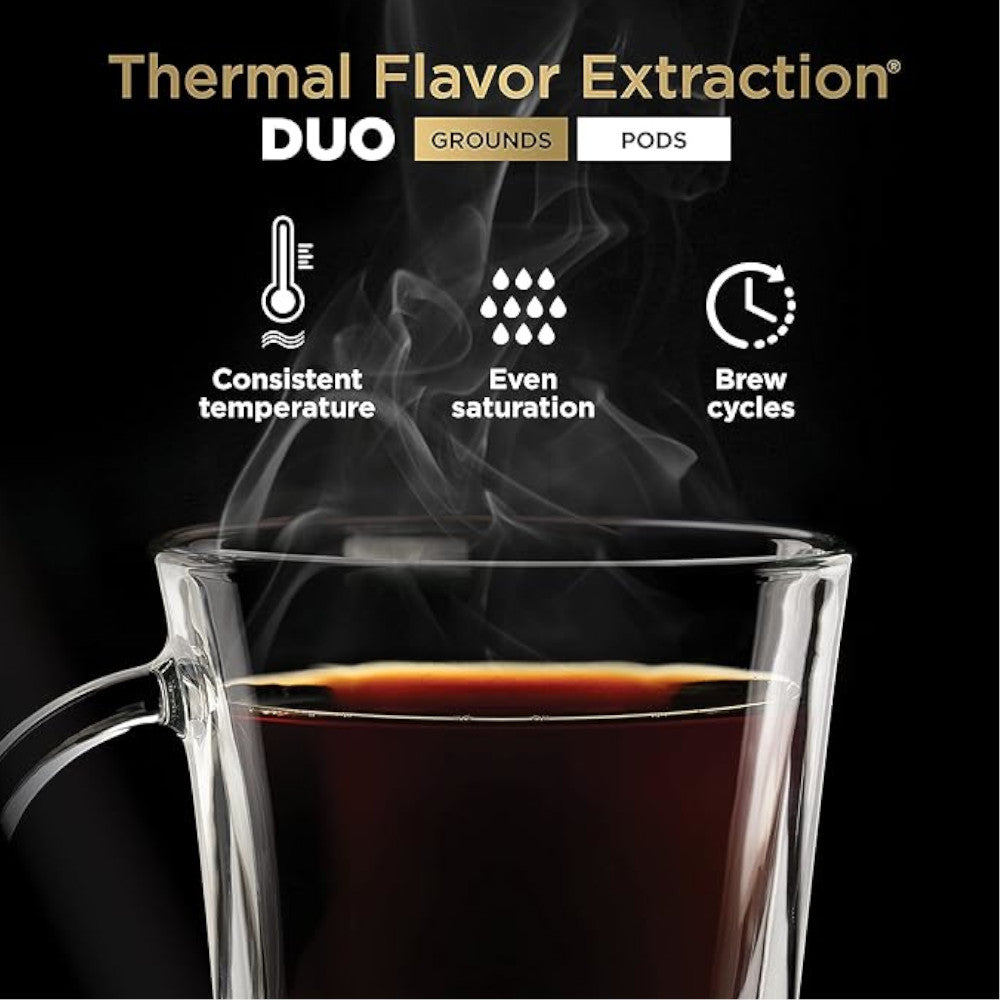NINJA CFP301C DualBrew Pro Specialty Coffee System - Blemished Package with Full Warranty | Perfect for Home & Office Coffee Brewing