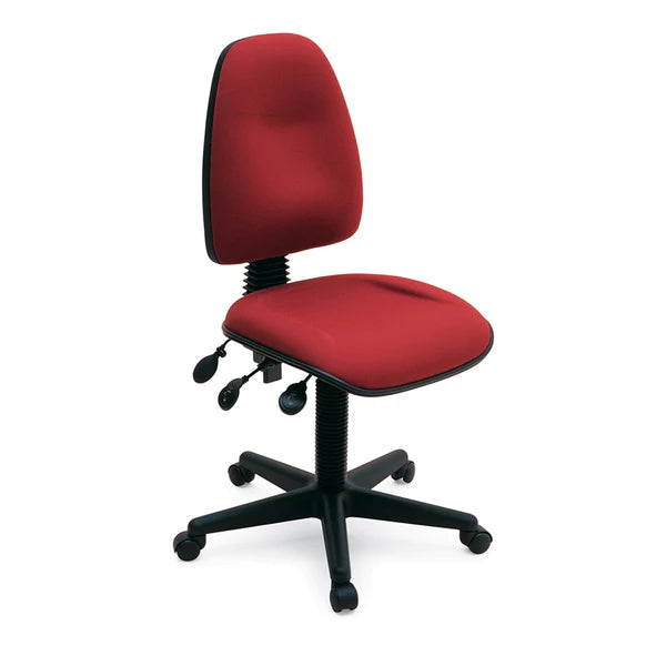 Ergonomic Office Chair with Adjustable Lumbar Support - High Back Mesh Task Chair for Home & Office Workspaces - Ideal for Long Hours of Sitting, Computer Work, and Gaming