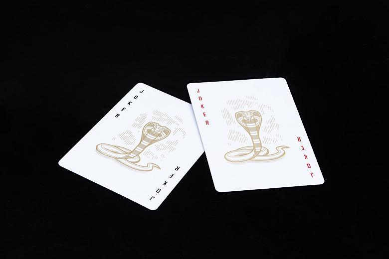 Premium COBRA Black Edition Playing Cards - High-Quality Poker Cards for Magic Tricks, Cardistry & Casino Games - Perfect for Professional Magicians & Card Players