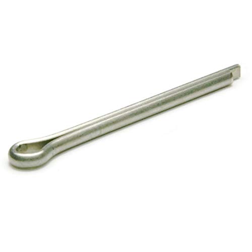 1/4 Inch x 2 Inch 304 Stainless Steel Cotter Pins - Pack of 100 - Corrosion Resistant Split Pins for Marine, Automotive & Industrial Applications