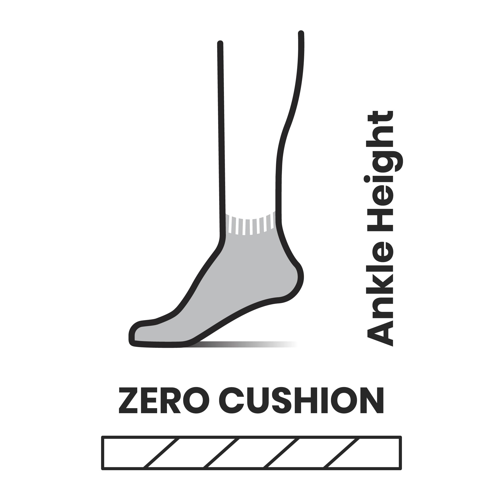 Smartwool Women's Run Zero Cushion Ankle Socks - Lightweight Merino Wool Running Socks for Women - Perfect for Trail Running, Hiking & Outdoor Activities