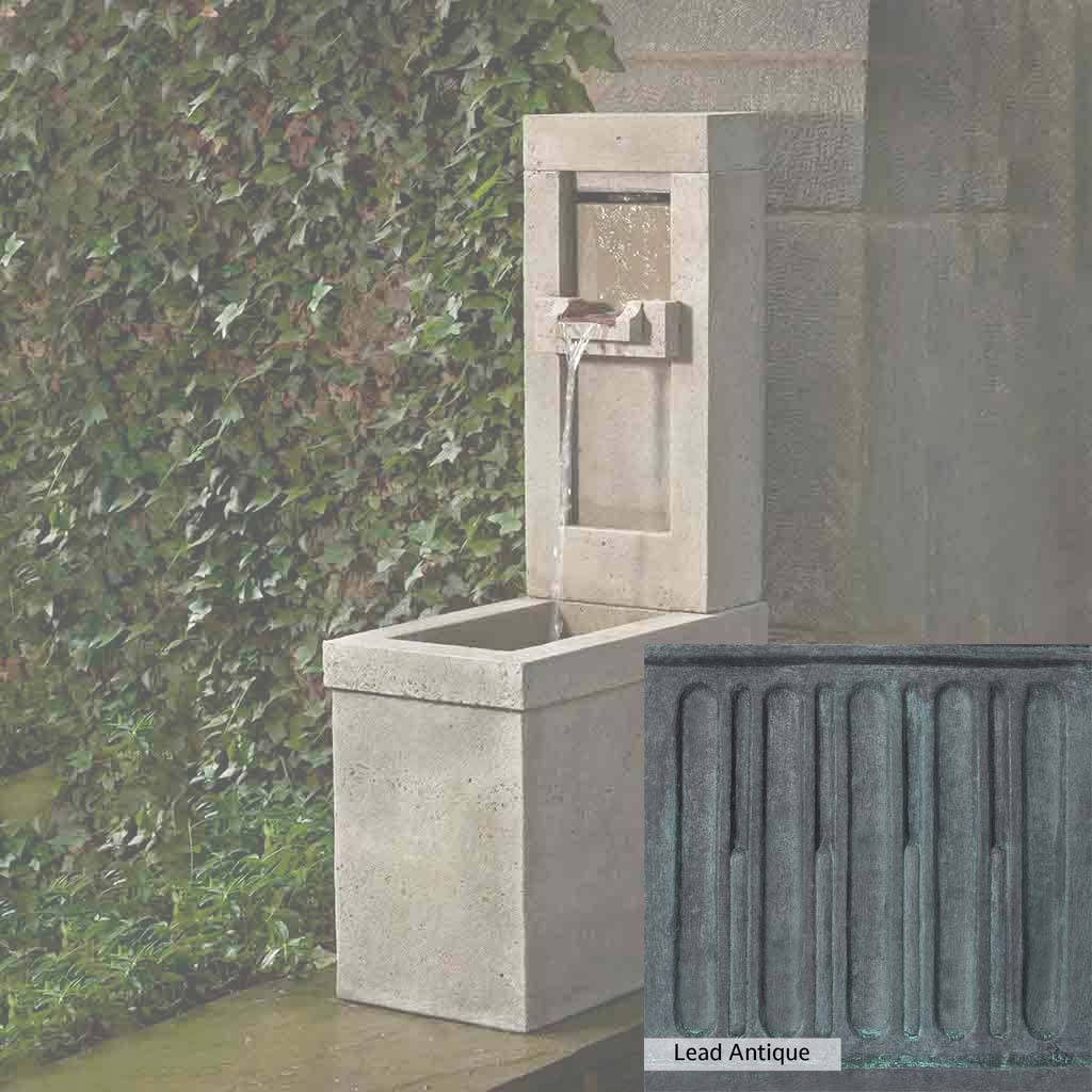 Campania International Lucas Fountain - Classic Outdoor Garden Water Fountain for Patio, Yard, and Landscape Decor - Perfect for Backyard, Poolside, and Terrace Ambiance