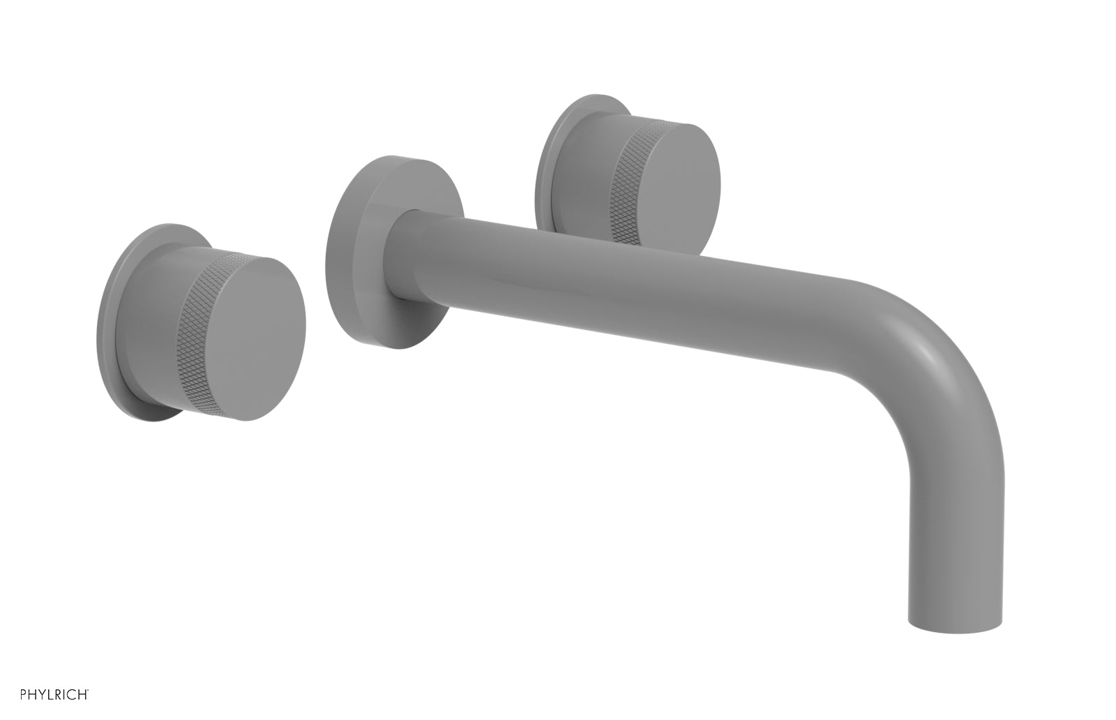 BASIC II Wall Mount Lavatory Set 230 11 - Modern Bathroom Sink Faucet for Small Spaces, Perfect for Apartments & Powder Rooms