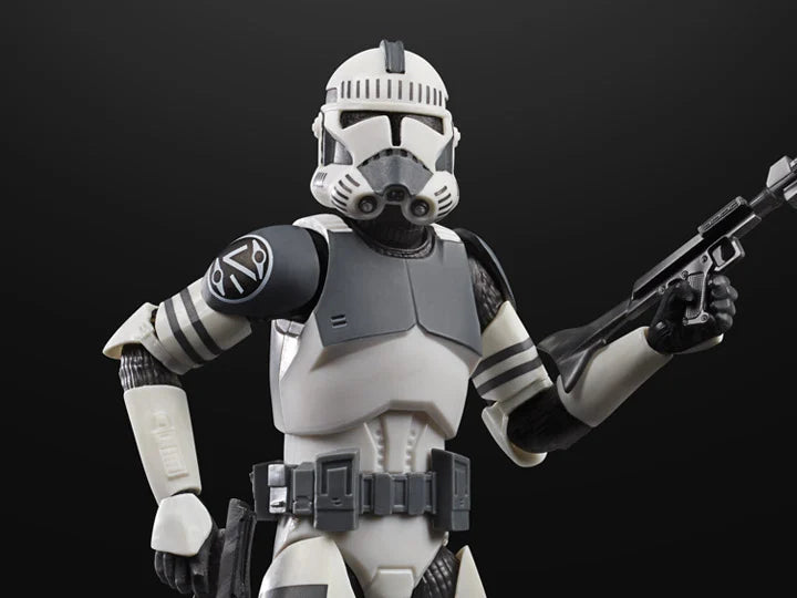 Star Wars The Black Series Clone Trooper (Kamino) 6-Inch Action Figure - Collectible Toy for Fans & Display - Perfect for Cosplay, Dioramas, and Star Wars Collections