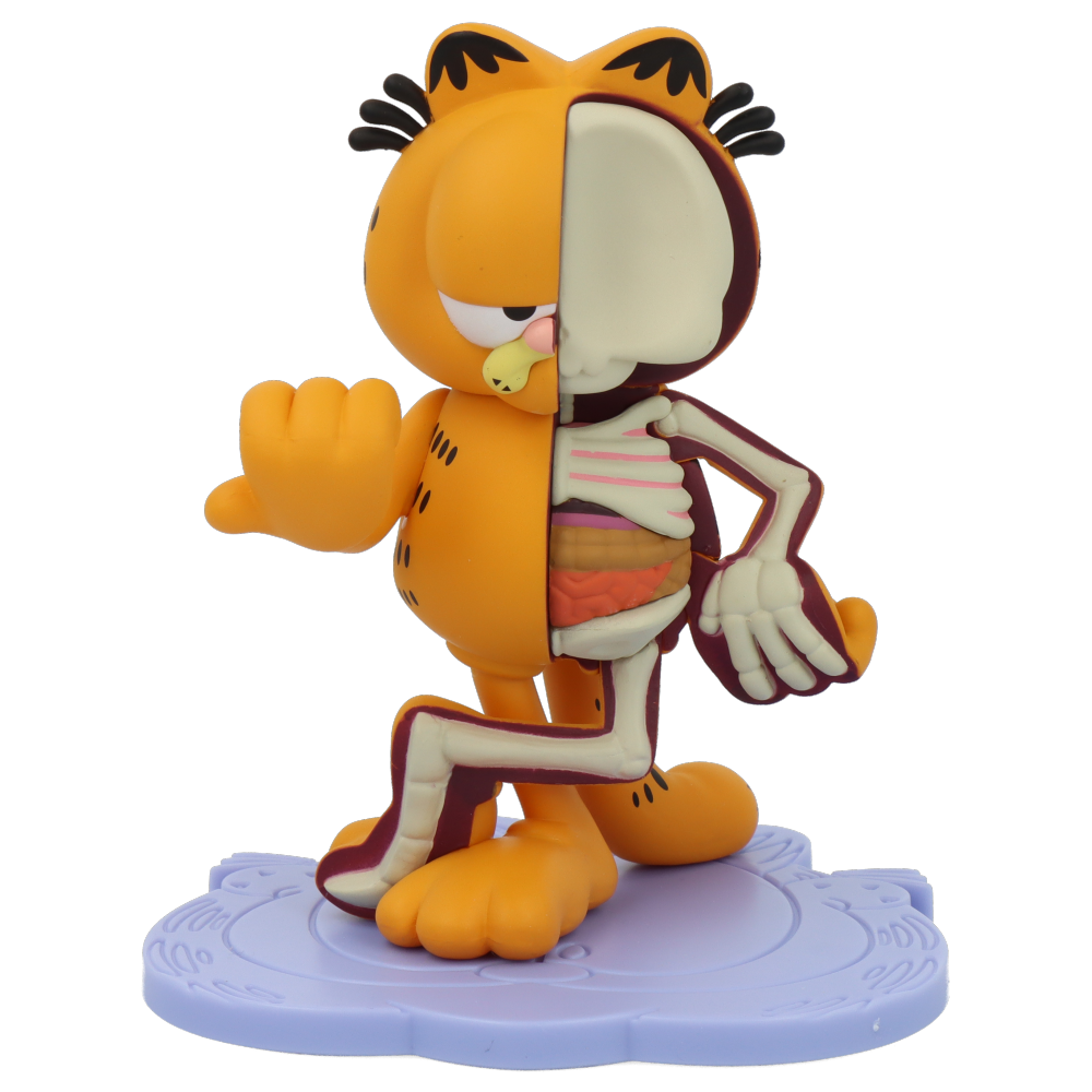 Freeny's Hidden Dissectibles: Garfield Collectible Toy - Cute Plush Cat Figure for Kids & Adults - Perfect for Home Decor, Gift Giving, and Pop Culture Fans
