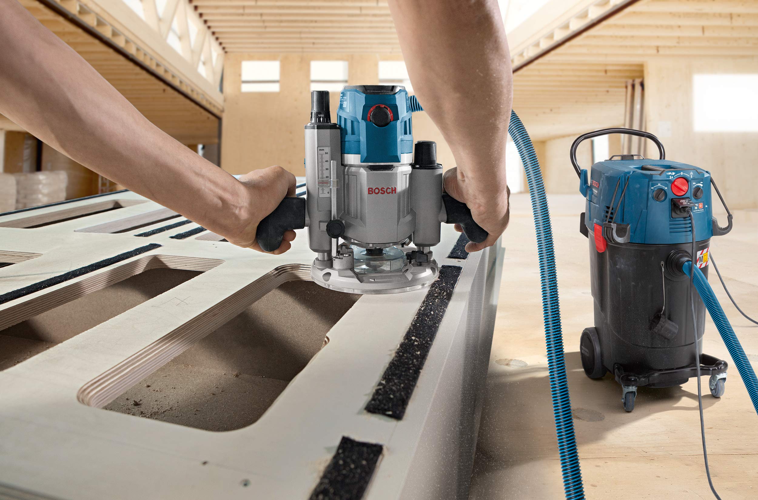 Bosch Professional Bolsas Desechables PE - 10 Unidades para Aspiradores GAS 35 H AFC, GAS 35 M AFC y GAS 55 M AFC - Ideal para Limpieza Profesional en Talleres y Construcción
