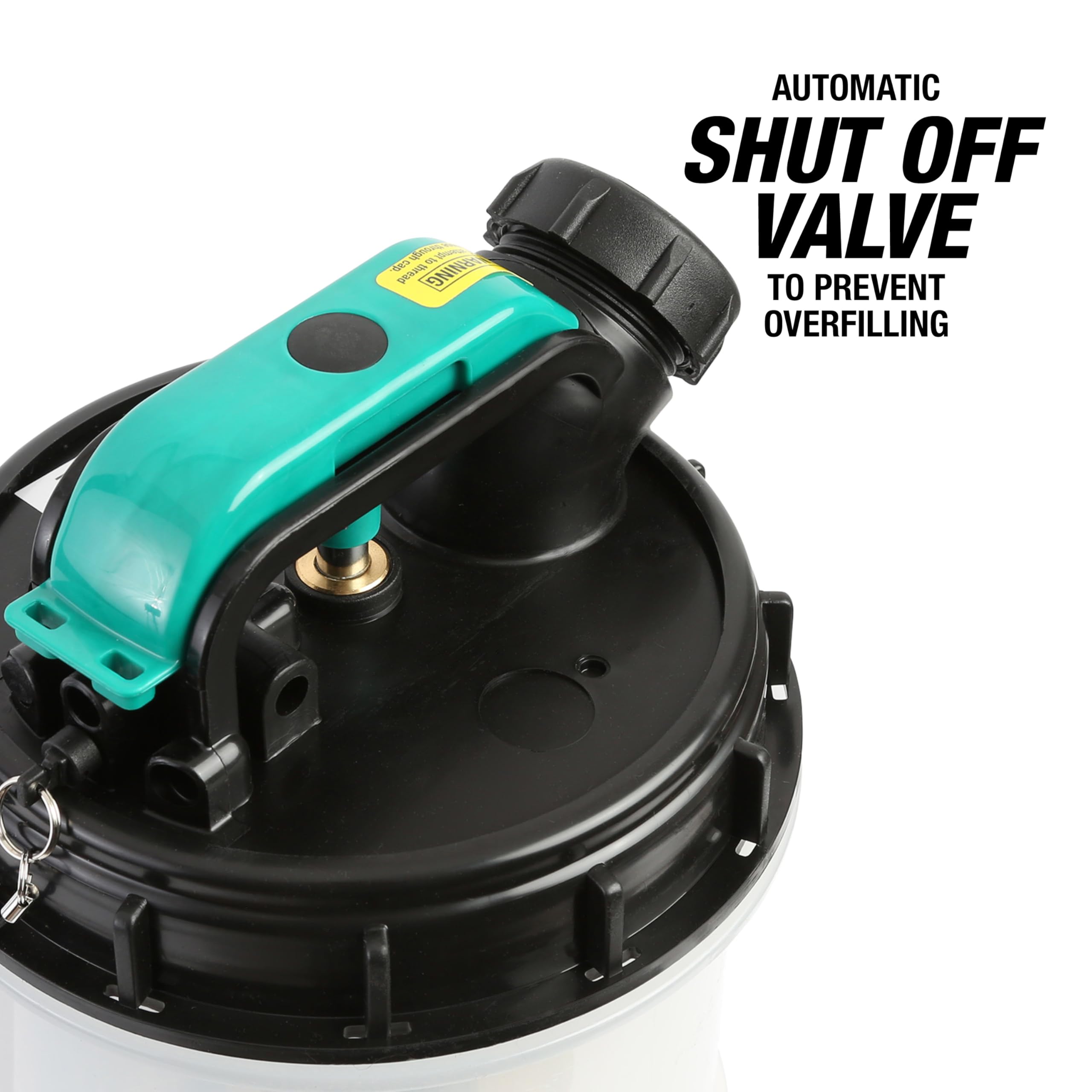 OEMTOOLS 24397 10 Quarts (2.5 Gallons) Manual Fluid Extractor Pump - Oil, Transmission & Hydraulic Fluid Extractor with Oversized Handle - Ideal for Automotive, Marine & DIY Maintenance