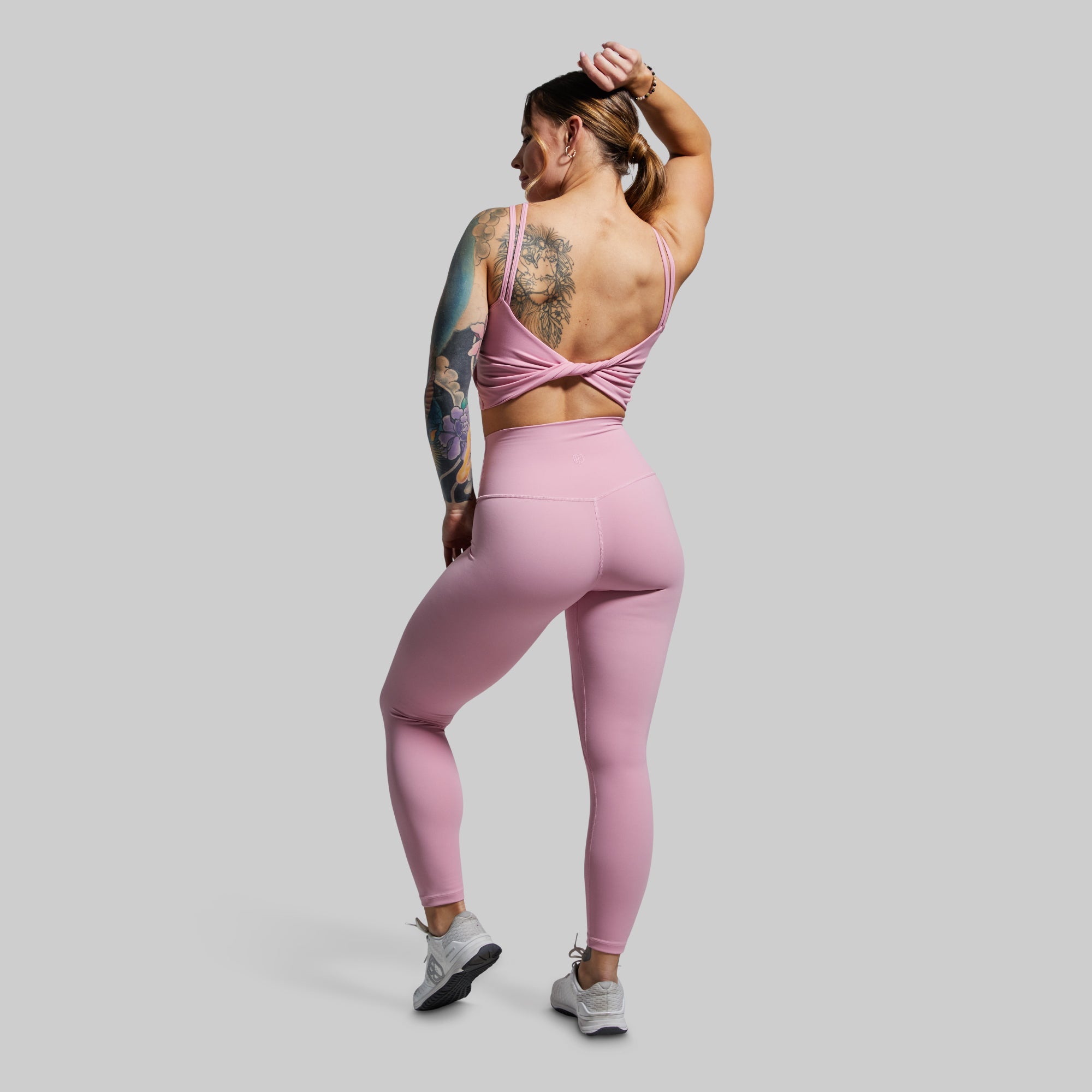 Your Go To Legging 2.0 - High Waist Yoga Pants for Women, Mystic Pink, Soft Stretchy Workout Leggings - Perfect for Yoga, Gym, Running & Lounge Wear