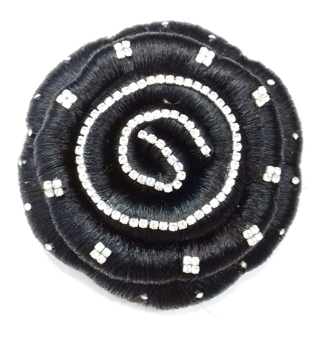Jasmina Super Deluxe Hair Bun Maker - Premium Hair Accessories for Women | Perfect for Updos, Buns & Special Occasions
