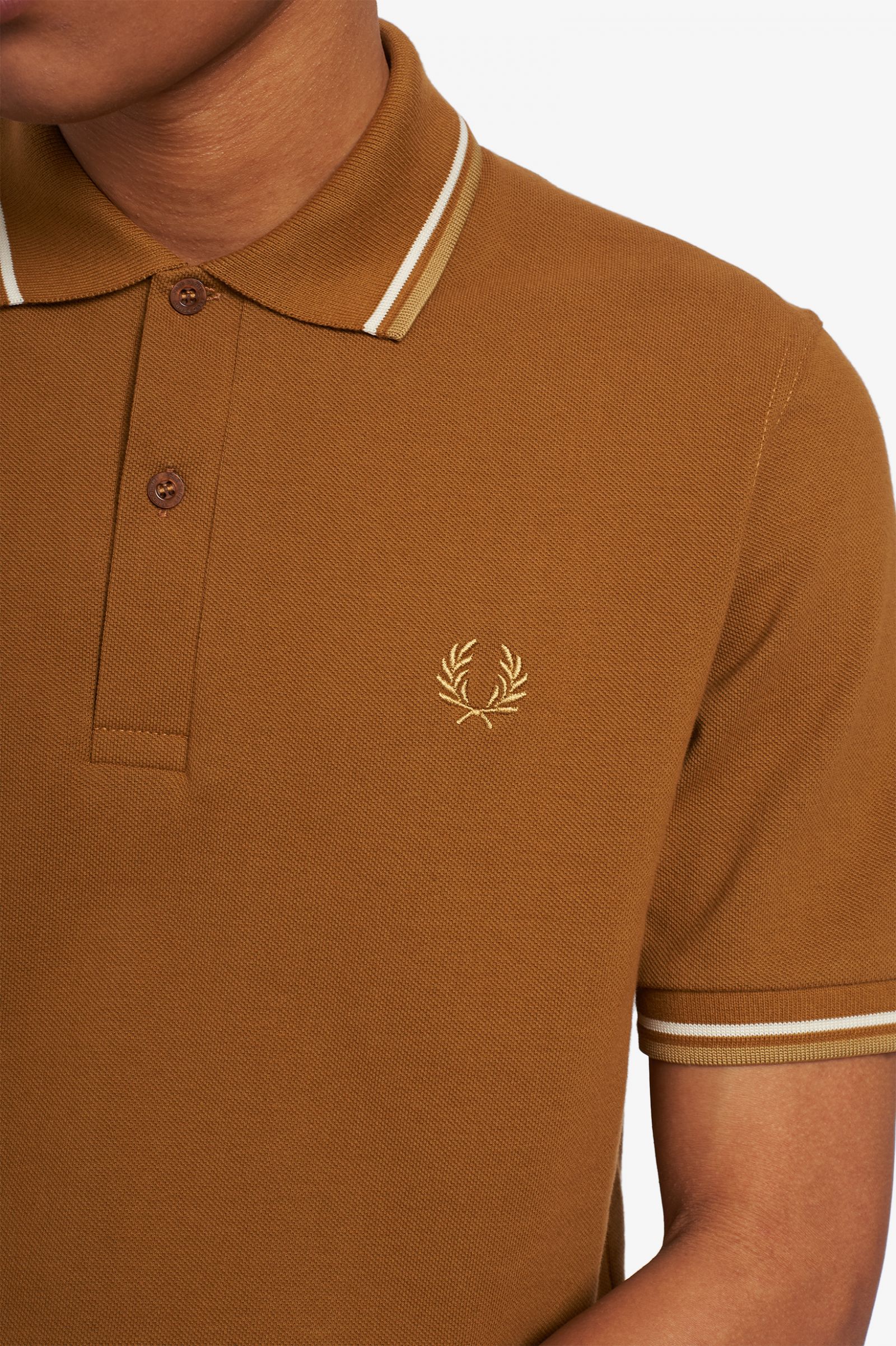 Fred Perry M12 Twin Tipped Polo Shirt for Men | Classic Casual Wear for Golf, Office & Everyday Style