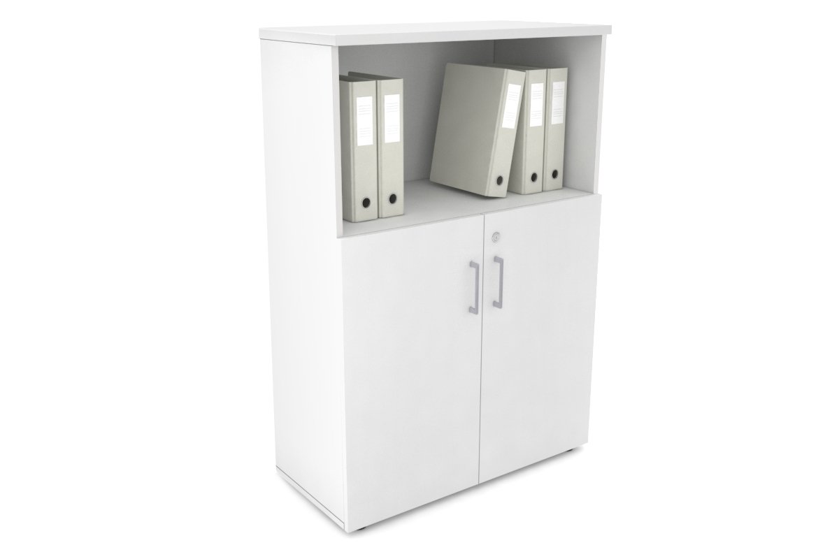 Medium Uniform Storage Cabinet with Small Doors [800W x 1170H x 350D] - Perfect for Office, School, or Home Organization