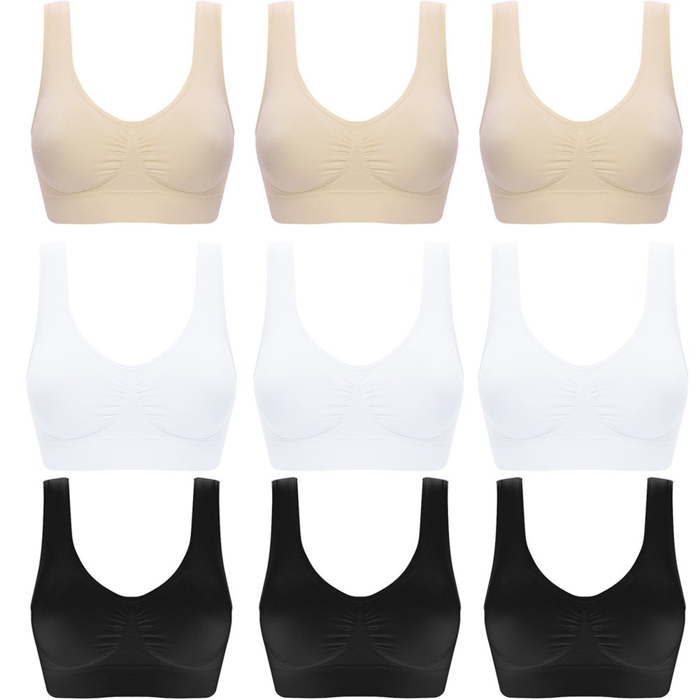 Women's High Support Sports Bra - Breathable Racerback Workout Top for Running, Yoga & Gym - Perfect for High-Intensity Training & Active Lifestyles