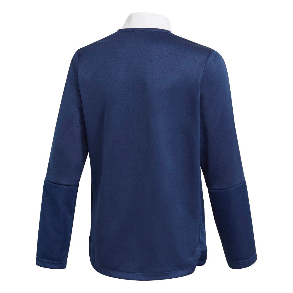 Adidas Youth Tiro 21 Track Jacket - Navy/White - Lightweight Breathable Soccer Training Jacket for Boys & Girls - Perfect for Sports Practice, Gym Workouts & Outdoor Activities