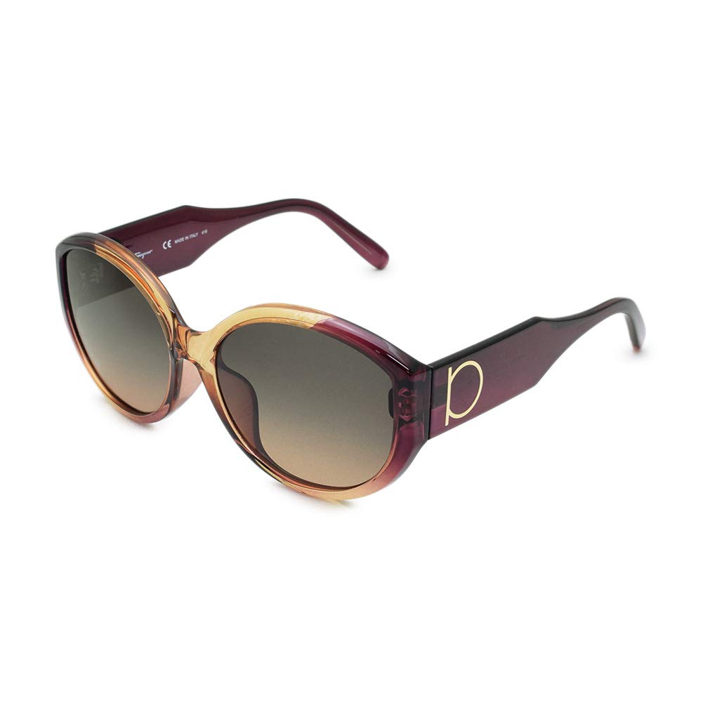 Ferragamo SF 947 SA 212 Sunglasses - Wine & Caramel Tortoise Frame - Luxury Designer Shades for Women & Men - Perfect for Outdoor Activities, Beach, Driving & Fashion Statement