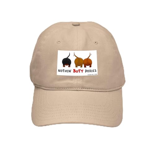Khaki - Nothin' Butt Doxies Cap