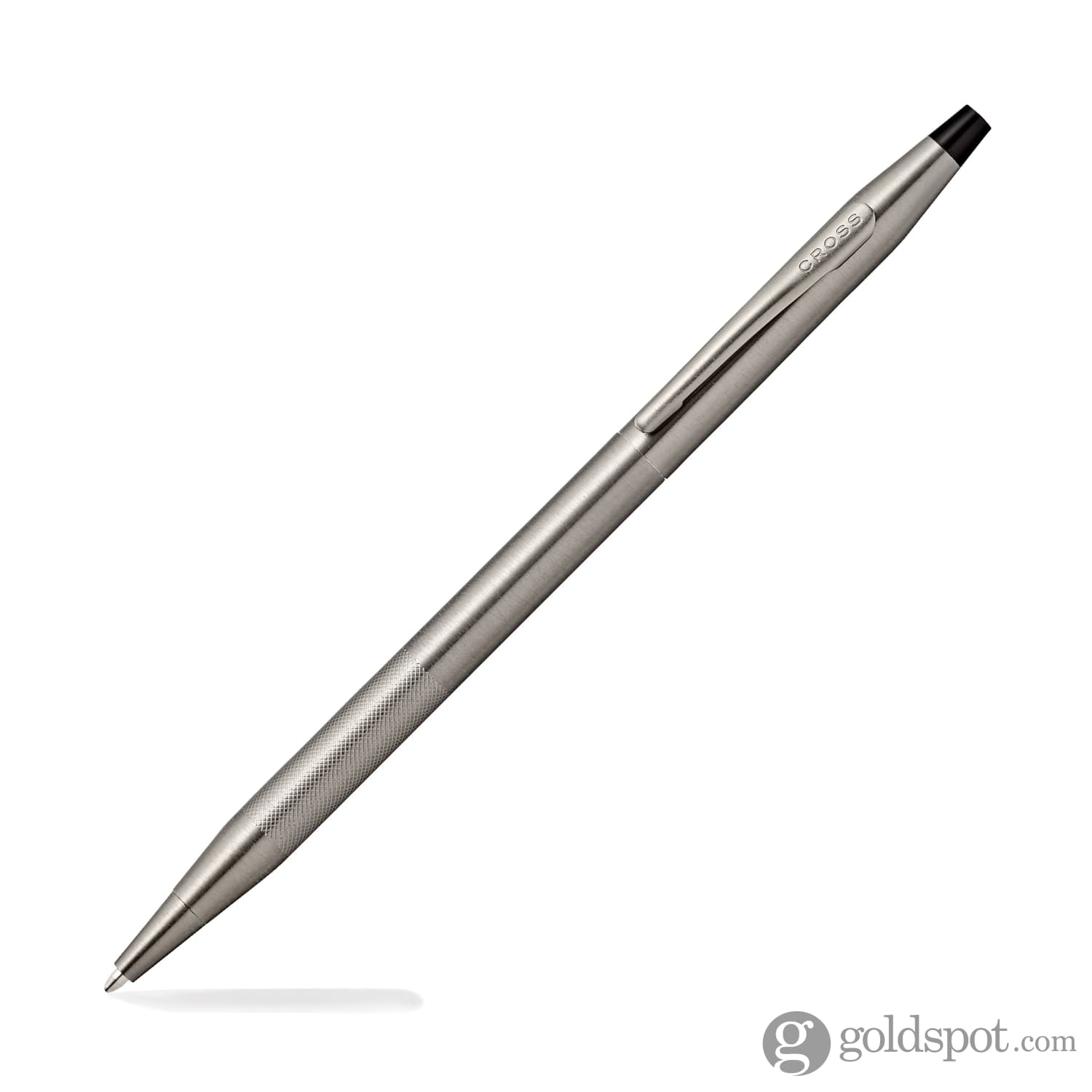 Cross Classic Century Ballpoint Pen & 0.7mm Mechanical Pencil Set - Titanium Gray with Micro Knurl Grip - Premium Writing Set for Office, School & Business Gifts