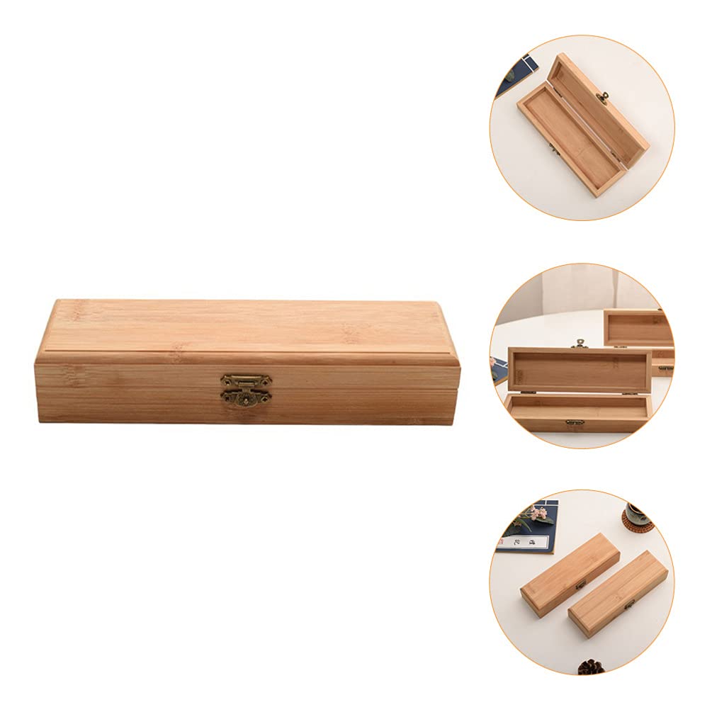 Cabilock Wooden Jewelry Box with Lock - Travel Jewelry Organizer for Necklace, Bracelet, Watch & Accessories - Perfect for Home Storage, Travel & Gift Giving