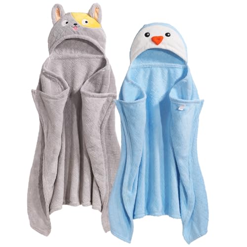 Blue Penguin&grey Cat