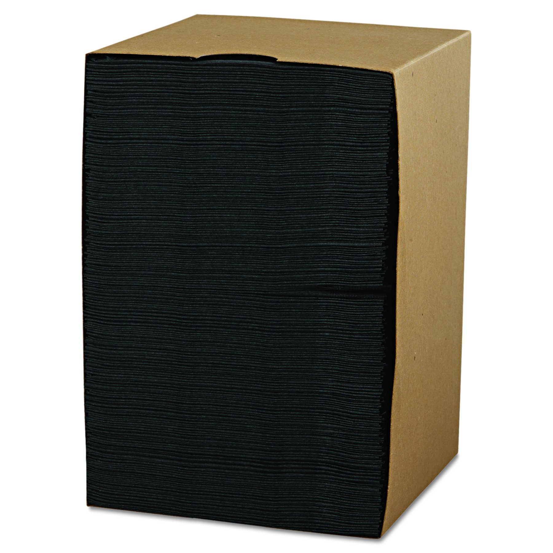 Hoffmaster Premium Black Cocktail Napkins 4.75