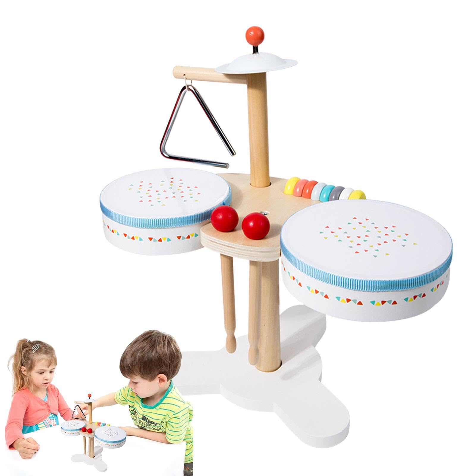 Best Musical Toys for Babies & Kids - Multifunctional Baby Drum Set with Early Education Benefits | Fun Indoor Musical Instruments for Toddlers & Preschoolers | Perfect for Home Play, Learning & Developmental Activities