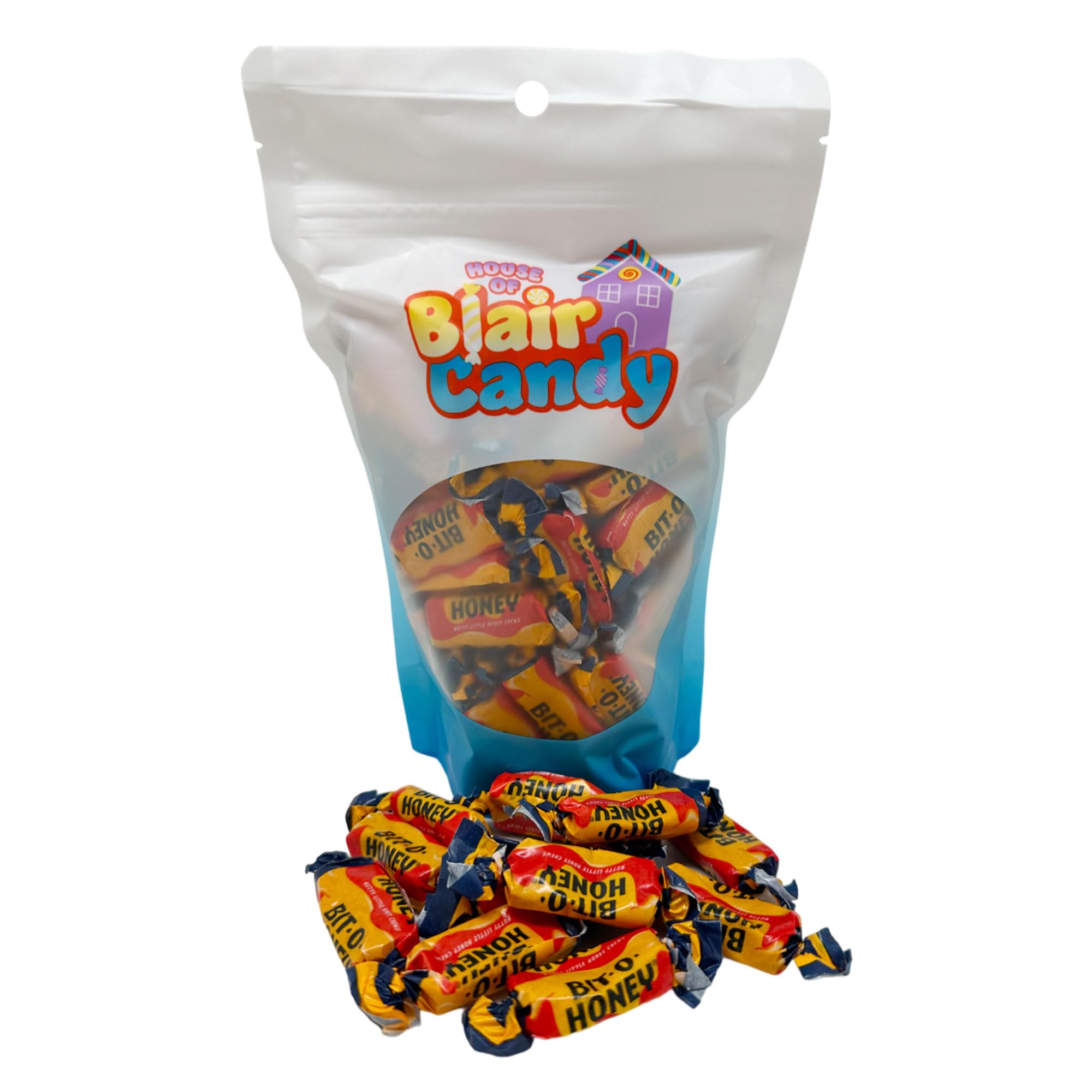 Bit-O-Honey Candy Chews - 1LB Honey Almond Candy - Bulk Old Fashioned Candy for Parties & Gifts