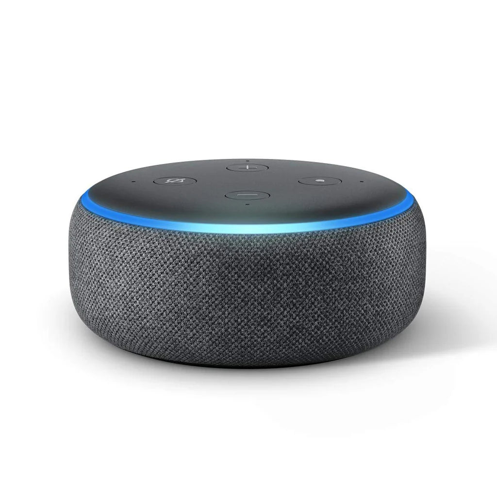 Amazon Echo Dot (3rd Generation) - Smart Speaker with Alexa, Compact Design for Home & Office - Perfect for Music, News, Smart Home Control & Hands-Free Calling