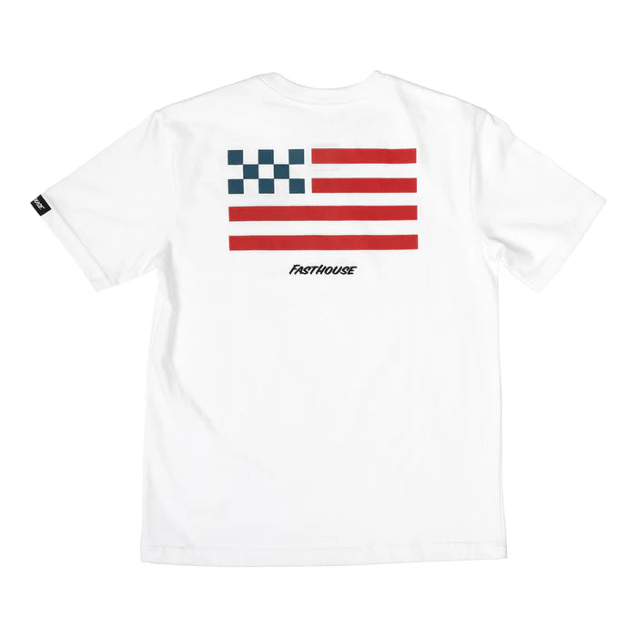 Youth Liberty Short Sleeve T-Shirt - White | Comfortable Cotton Tee for Boys & Girls | Perfect for School, Sports & Casual Wear