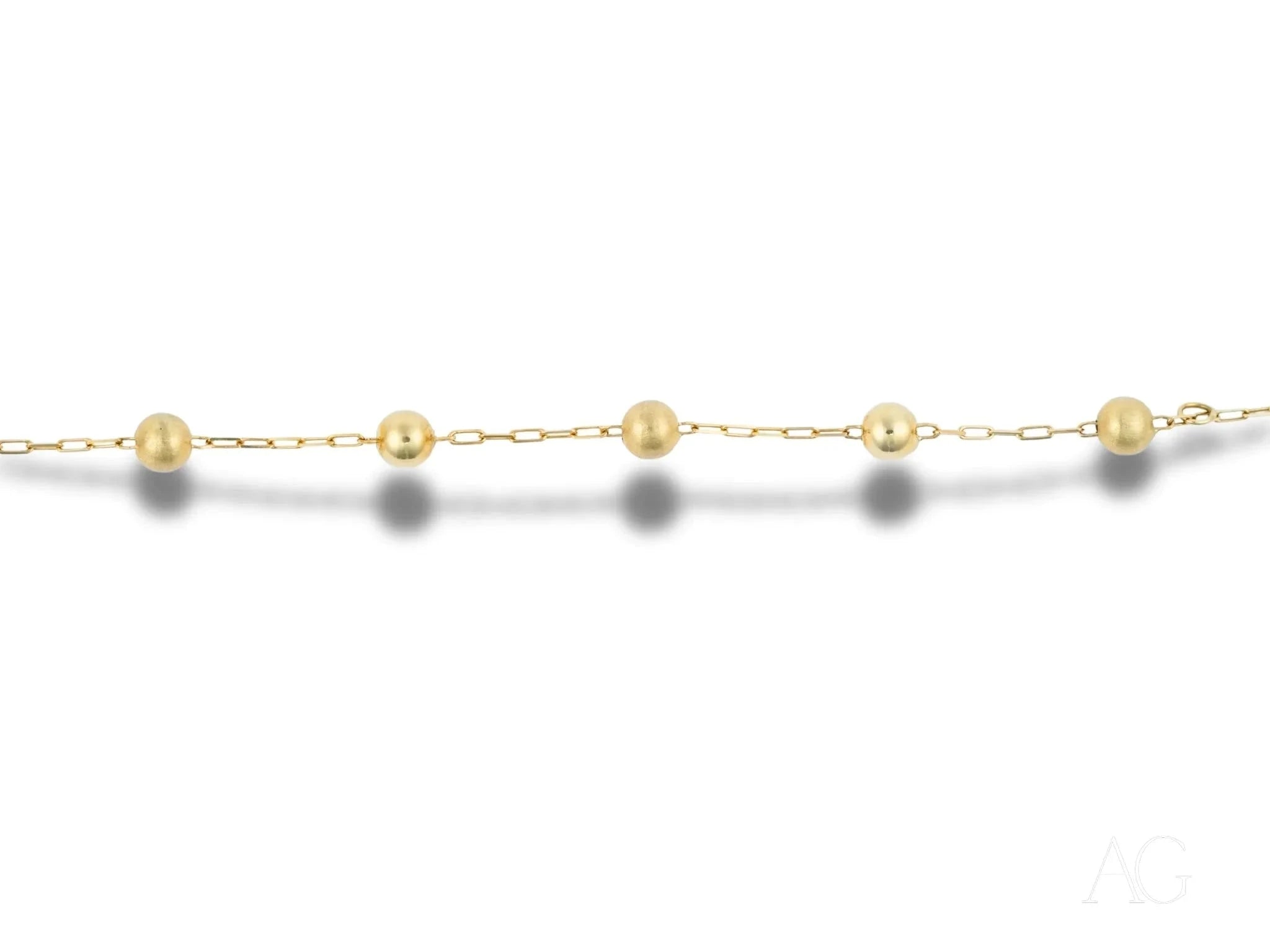 Elegant 18k Gold Women's Bracelet with Spring Ring Clasp - Perfect for Weddings, Parties & Everyday Luxury Jewelry