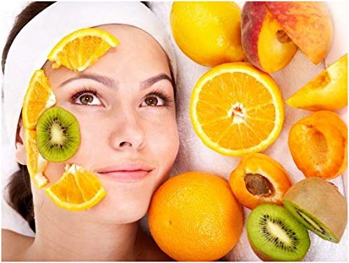 Khadi Rishikesh Herbal Fruit Face Pack for Oily & Acne-Prone Skin - Skin Tightening, Pore Cleansing & Brightening Treatment - Reduces Fine Lines, Scars & Blemishes - 50gm for Men & Women - Perfect for Daily Skincare Routine & Spa-Like Glow at Home
