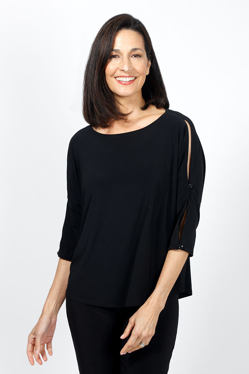 Sympli Convoy Top - Women's Casual Flowy Blouse for Everyday Wear | Perfect for Office, Outings & Date Nights