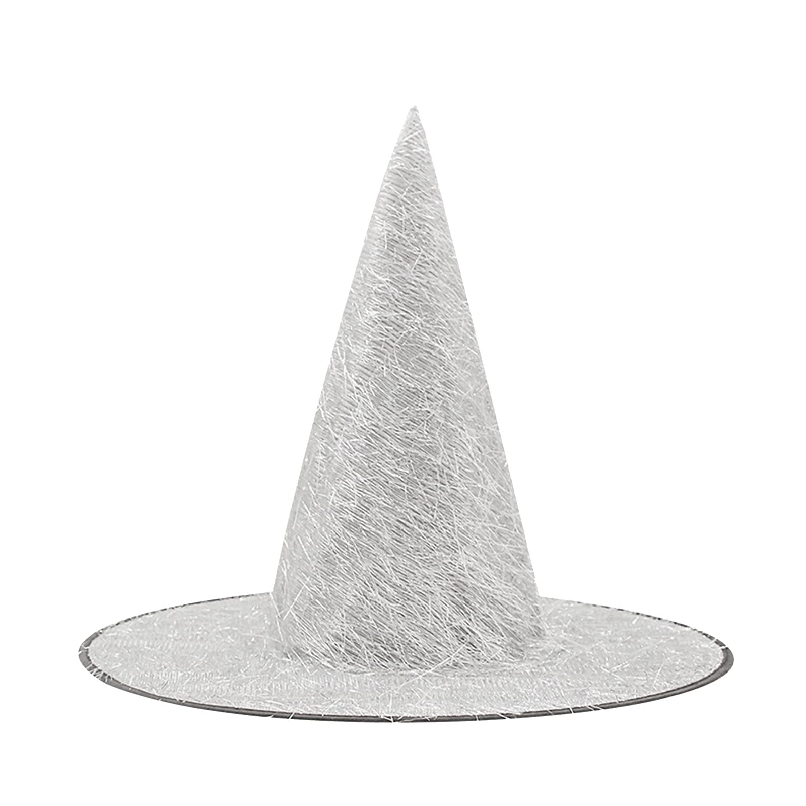 Halloween Witch Hat with Long Hair - Gold Decorative Witch Costume Accessory for Parties, Cosplay & Witch Ball | Witch Baseball Cap for Men & Women | Perfect for Halloween, Themed Parties & Costume Events