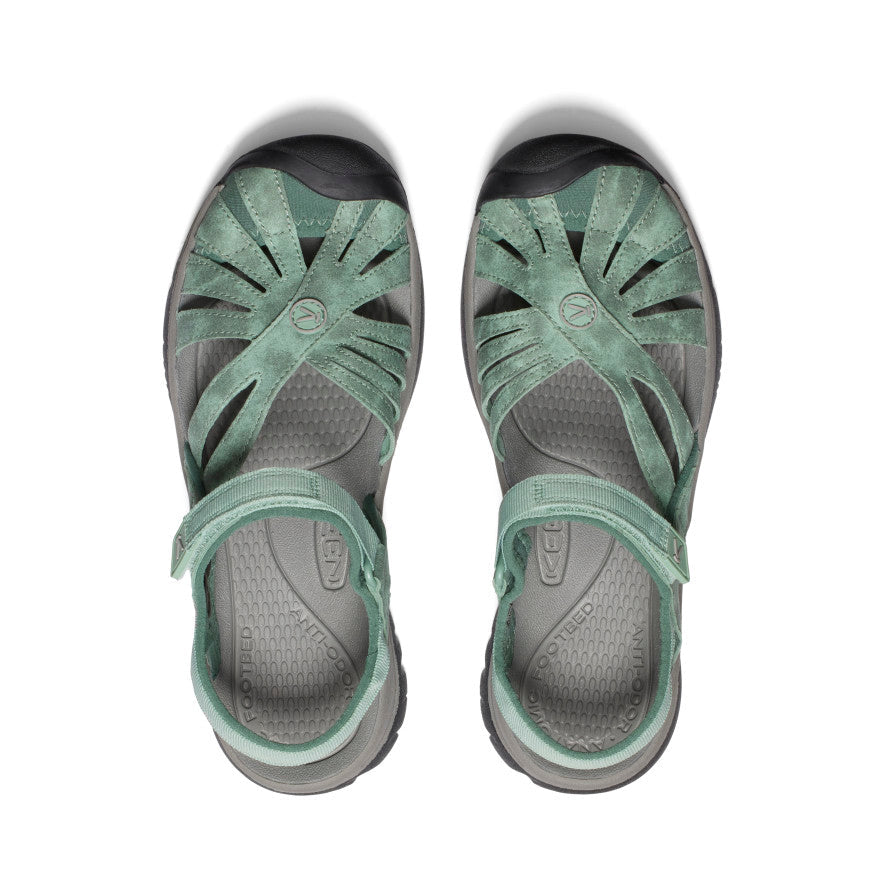 Women's Rose Sandal - Granite Green/Drizzle | Comfortable & Stylish Summer Casual Shoes for Beach, Walking & Outdoor Activities
