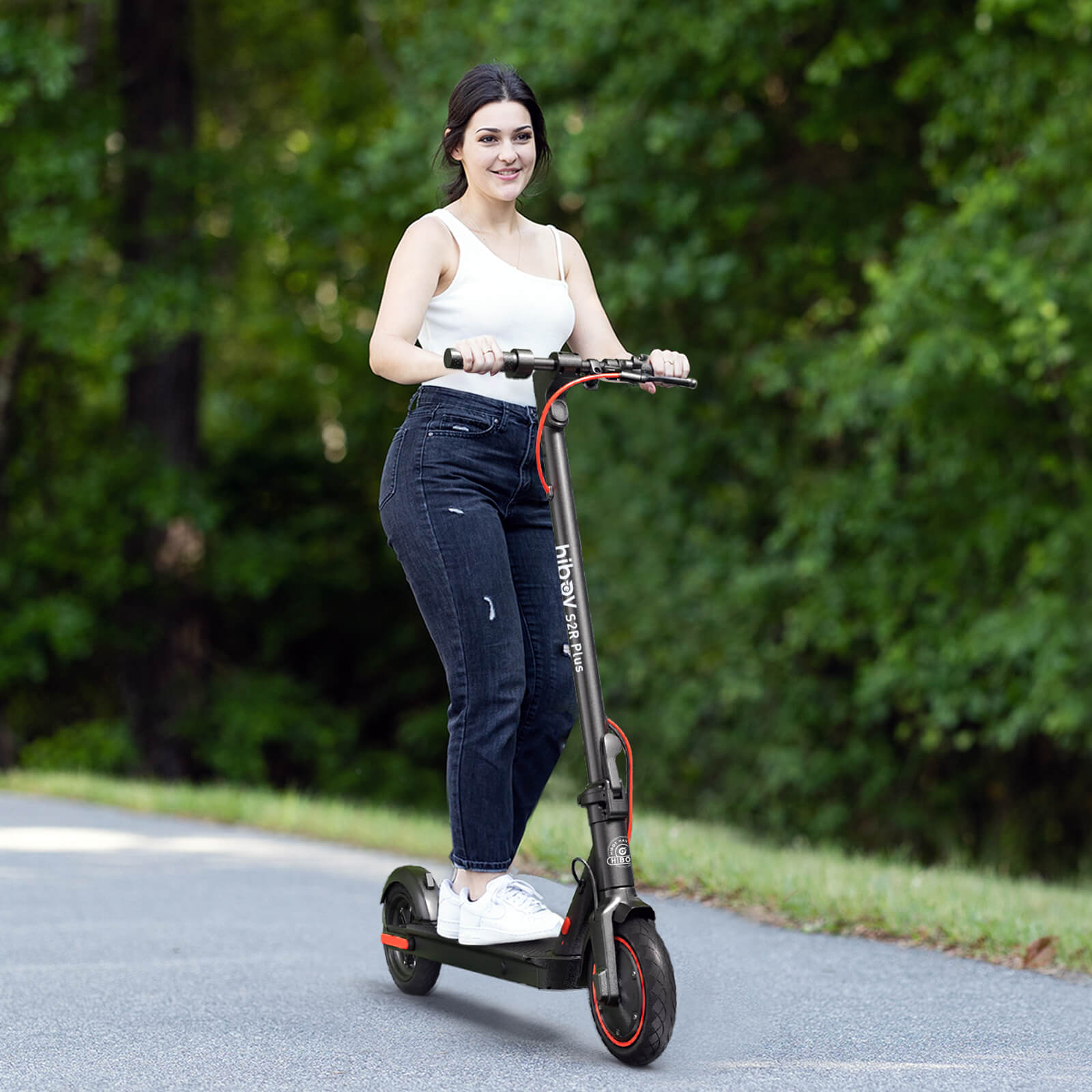 Refurbished Hiboy S2R Plus Electric Scooter - 350W Motor, 19Mph Speed, 17Mile Range - Perfect for Commuting & Urban Travel (Local Pickup Available)