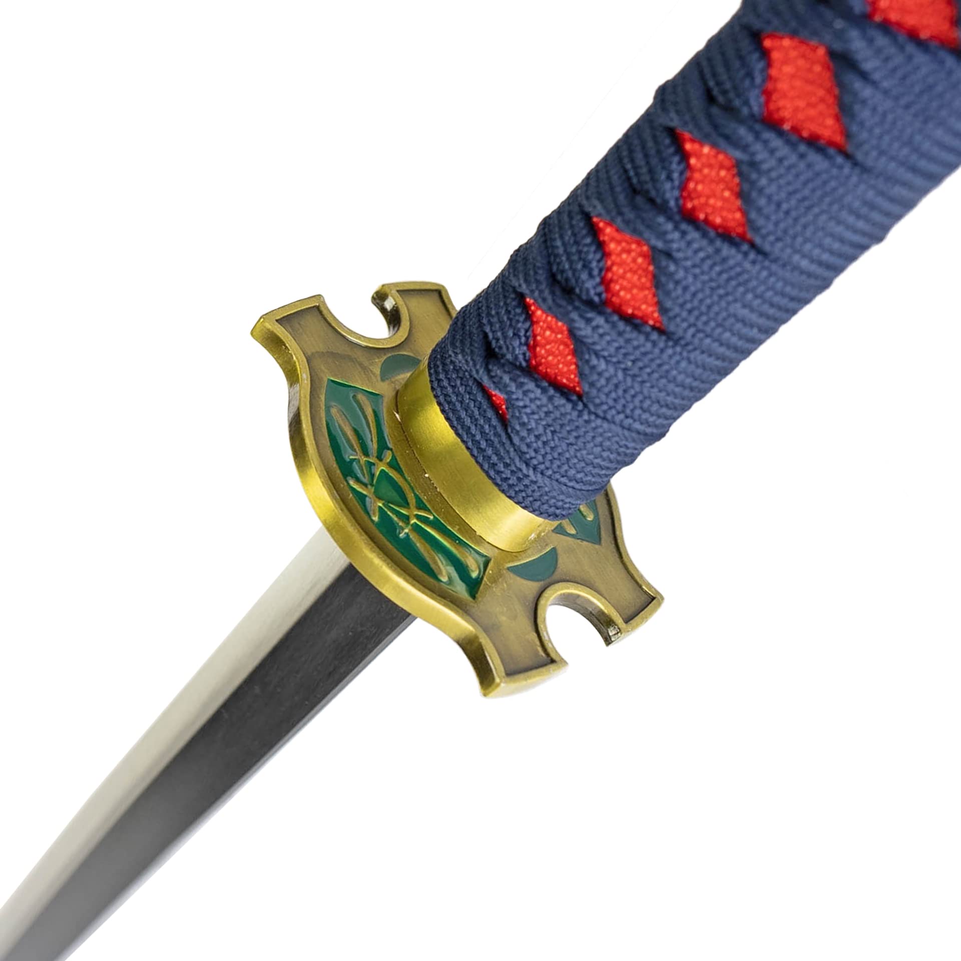 Erza's Clear Heart Katana - Red, Black, Silver, Gold Full Size Anime Sword - Cosplay, Collection, Home Decor, Gift for Anime Fans