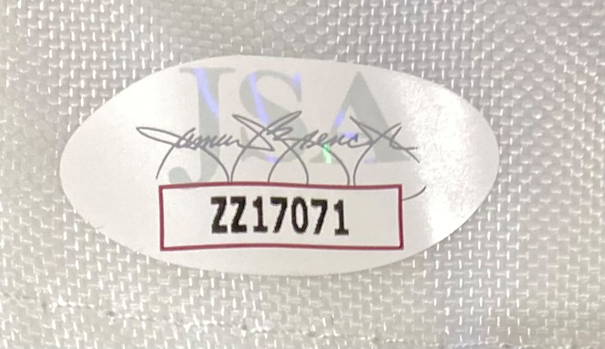 Arnold Palmer Autographed White Golf Flag - Official JSA LOA Certified Collectible - Perfect for Golf Memorabilia Displays & Sports Fan Gifts