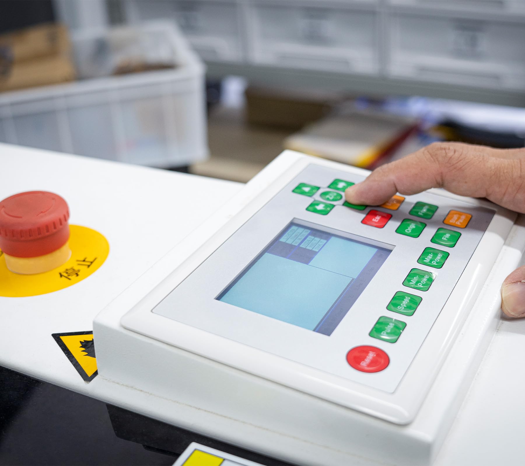 Ruida 6442S Control Panel Replacement for 6442S/6442G CO2 Laser Engraver & Cutting Machine - Perfect for DIY Projects, Sign Making, and Industrial Fabrication