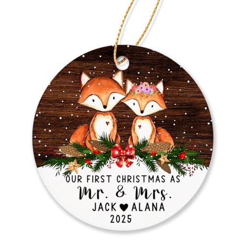 Fox First Christmas Ornament