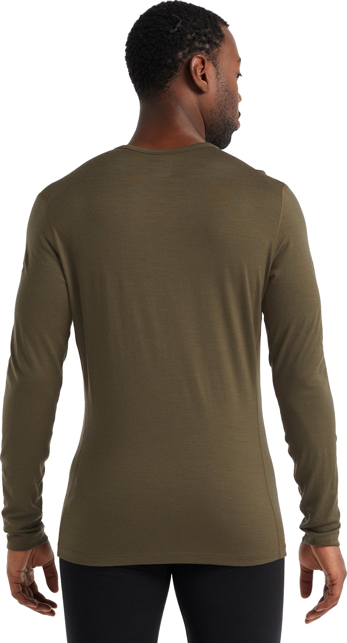 200 Oasis Long Sleeve Crew Neck T-Shirt for Men - Soft Cotton Casual Shirt - Perfect for Everyday Wear, Work & Outdoor Activities