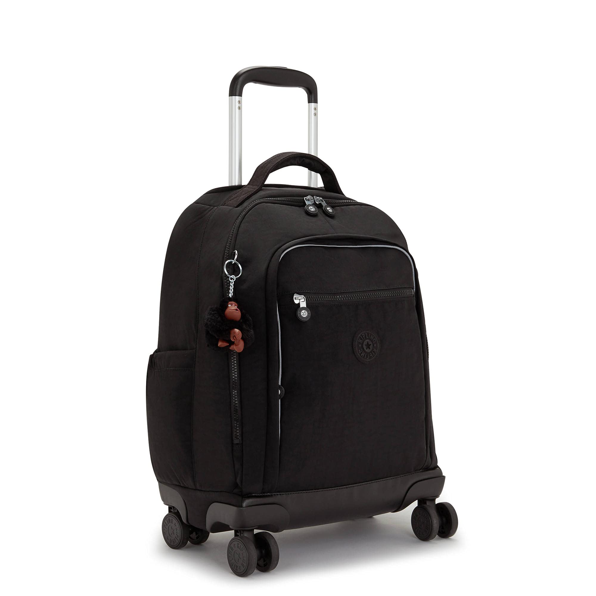 Kipling New Zea 15 Inch Laptop Rolling Backpack - Lightweight Travel Carry-On with Wheels for Business, School & Airplane Use