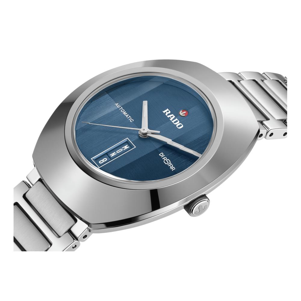 Original DiaStar Blue Dial Men's Watch - Stylish Analog Wristwatch for Business, Casual & Formal Occasions