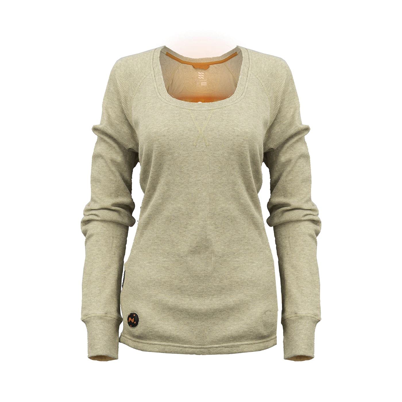 Fieldsheer Thermick Women's Heated Shirt with Rechargeable Battery Pack - Winter Thermal Baselayer for Outdoor Activities, Skiing & Cold Weather Wear