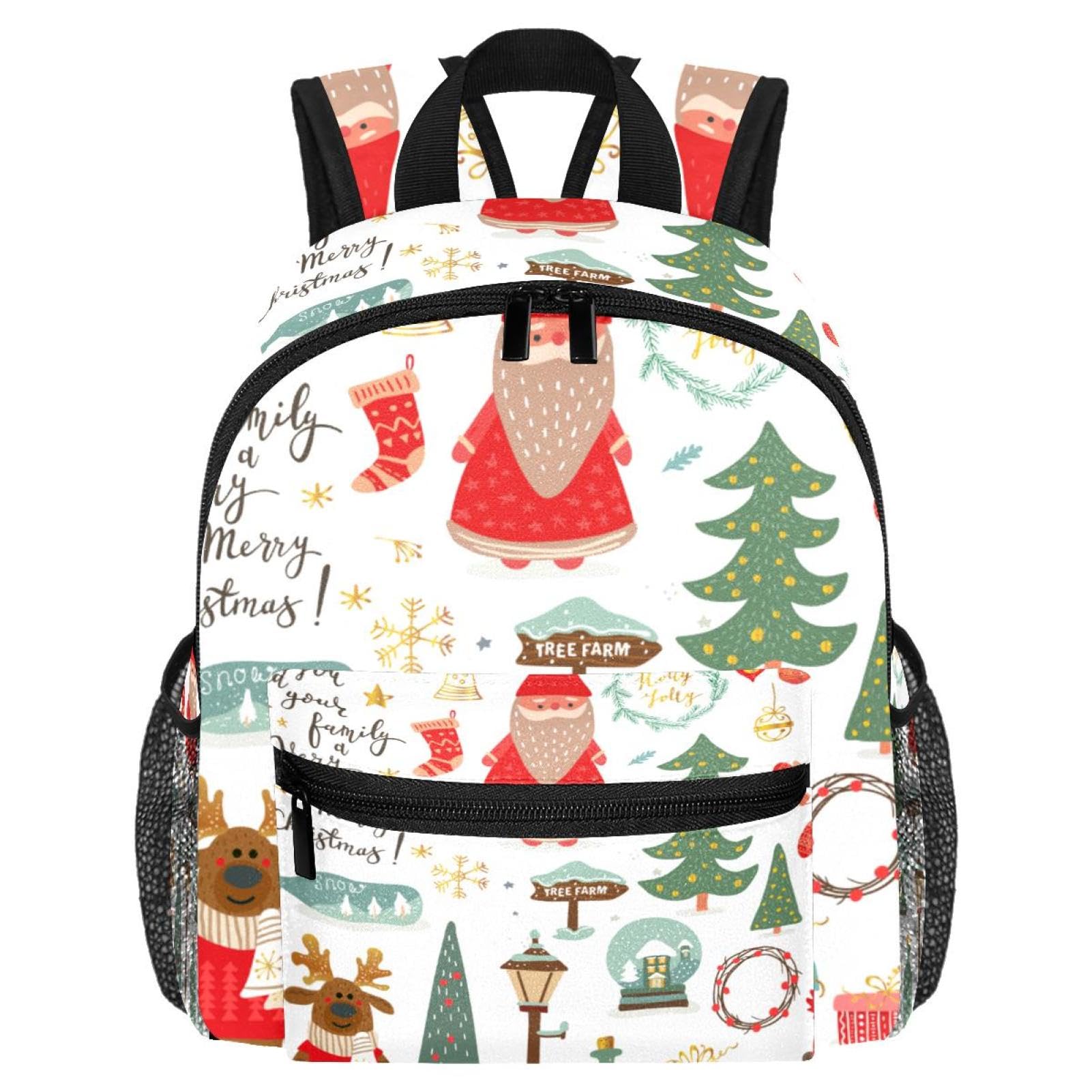 GIAPB Travel Backpack for Women & Men - Lightweight Carry On Backpack for Work, Business Trips & Airplane Travel - Perfect Christmas Gift for Santa Claus Lovers
